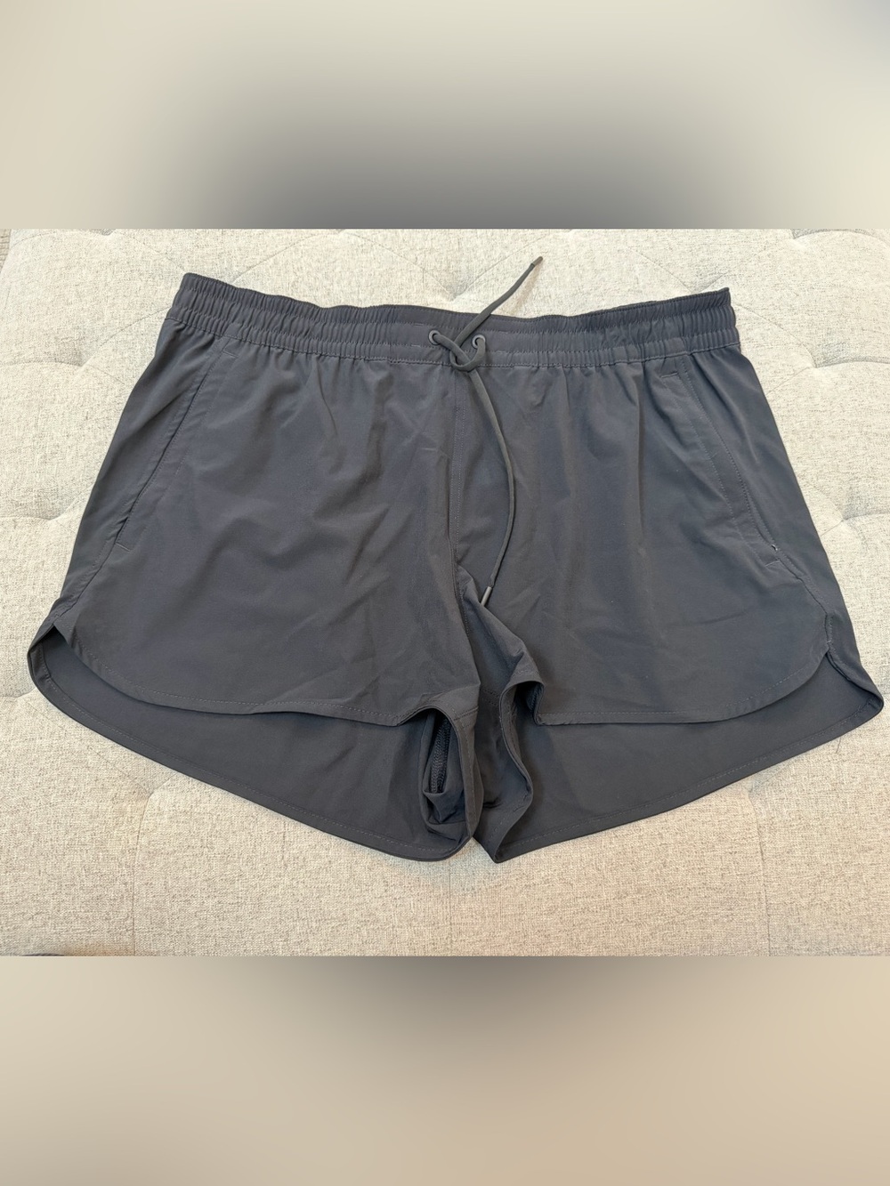 EUC LANDS END COVERUP SWIM SHORTS SIZE 18 black shorts
